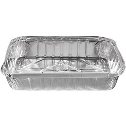 CONTAINER FOIL RECTANGLE CASTAWAY 200's # CA-RFC460 MPM