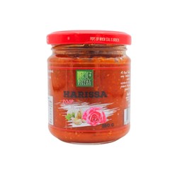 PASTE RED ROSE HARISSA BOTTLE 190GM (12) # RFH13 ROYAL FIELDS