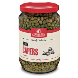 CAPERS BABY IN VINEGAR 700GM (6) #BCAP700 SANDHURST