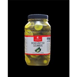 CUCUMBERS BREAD & BUTTER PET 2.2KG(6) # BBC2.2 SANDHURST