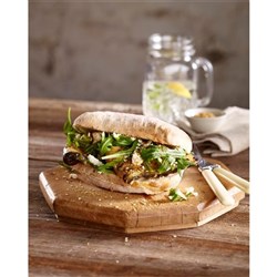 BREAD ROLL CIABATTA LUNCH RUSTIC (50 X 190GM) # 9823 SPEEDIBAKE