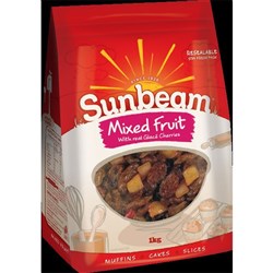 FRUIT MIXED WITH CHERRIES 1KG(4) # 404304 SUNBEAM