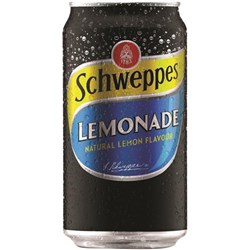 LEMONADE CAN (24 X 375ML) SCHWEPPES