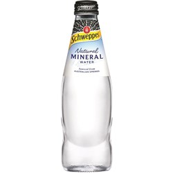 WATER MINERAL NATURAL (24 X 300ML) # 10001407 SCHWEPPES