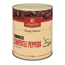 PEPPERS CHIPOTLE SMOKED IN ADOBO SAUCE A10(6) # CHIPOTLEA10 SANDHURST
