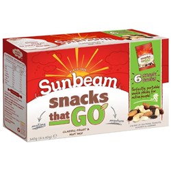 FRUIT & NUT MIX (4 X 6 X 40GM) # 400056 SUNBEAM SNACKS