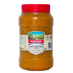 MUSTARD SWEET PICKLE 2.2KG(6) #FPF000 SPRING GULLY