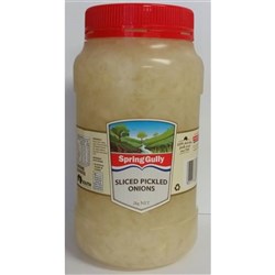 ONION PICKLED SLICED 2KG(6) #FOF070 SPRING GULLY