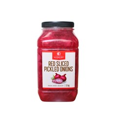 ONIONS PICKLED RED SLICED 2.1KG(6) # RONION2.1 SANDHURST