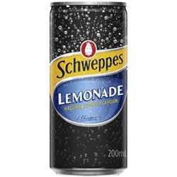 LEMONADE CAN (24 X 200ML) # 10006353 SCHWEPPES