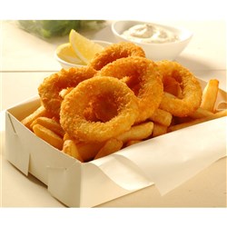 SQUID RING CRUMBED FORMED 1KG (5) #8013 PAC WEST