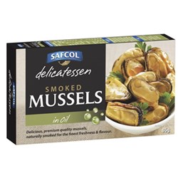 MUSSELS OIL (8 X 85GM) # 9524 SAFCOL