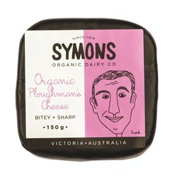 CHEESE PLOUGHMANS ORGANIC 150G (12) # SOD010 SYMONS