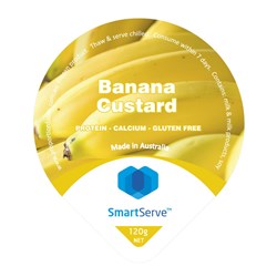 CUSTARD BANANA SMART SERVE (40 X 120GM) #560 PROPORTION FOODS