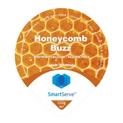 CUSTARD HONEYCOMB SMART SERVE (40  X 120GM) # 563 PROPORTION FOOD