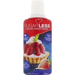 SWEETENER SUGARLESS LIQUID 250ML(8) BATHOX