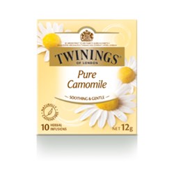 TEA BAG CHAMOMILE ENVELOPE (12 X 10S) # 80047 TWININGS