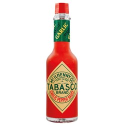 SAUCE TABASCO GARLIC PEPPER 60ML(12) # 50091 TABASCO