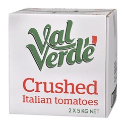 TOMATO CRUSHED (2X5KG) #TP137 VAL VERDE /#TP155 CIRIO