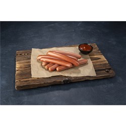 FRANKS 8" SKINLESS 2KG(3) # 40862 TIBALDI