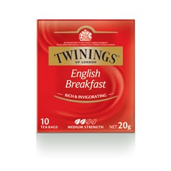 TEA BAG ENGLISH BREAKFAST ENVELOPE (12 X 10S) # 80027 TWININGS