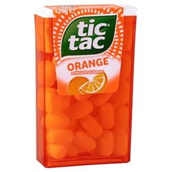 LOLLY TIC TAC ORANGE X 24 (12 X 24GM) # 379831 TIC TAC