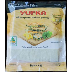 PASTRY YUFKA ALL PURPOSE TURKISH PASTRY (10 X 750GM) # 000108 THE VILLAGE DISH