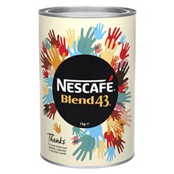 COFFEE BLEND 43 THANKYOU TINS (6 X 1KG) NESCAFE