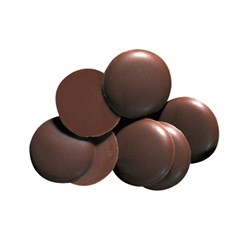 CHOCOLATE BUTTON DARK COMPOUND EBONY 15KG # 1696200 CADBURY