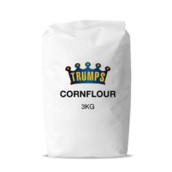 CORNFLOUR WHEATEN 3KG(4) #VCFL3C TRUMPS