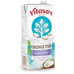 COCONUT MILK UNSWEETENED 1LT(12) # 6744 VITASOY