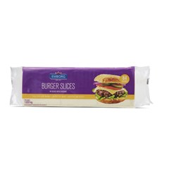 CHEESE BURGER SLICES COLOURED 84S 1.033KG(8) # EMBURG1033 EMBORG