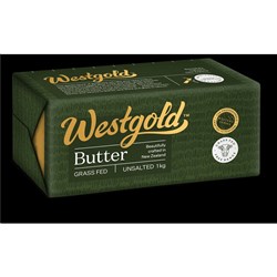 BUTTER UNSALTED 1KG(10) # 4720 WESTGOLD