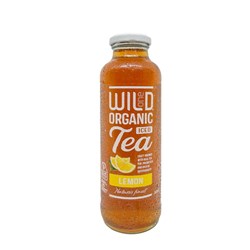 TEA ICED ORGANIC LEMON (12 X 360ML) # W1OGTLEM360 WILD ONE