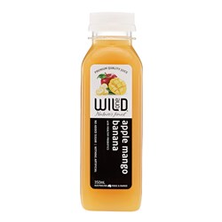 JUICE ORGANIC BANANA MANGO APPLE (12 X 360ML) # W1JOJBMA360 WILD ONE