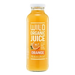 JUICE ORGANIC ORANGE (12 X 360ML) # W1JOJOJ360 WILD ONE