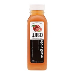 JUICE PET APPLE & GUAVA (12 X 350ML) # W1JAG350 WILD ONE