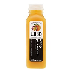 JUICE PET ORANGE PASSIONFRUIT (12 X 350ML) # W1JOP350 WILD ONE