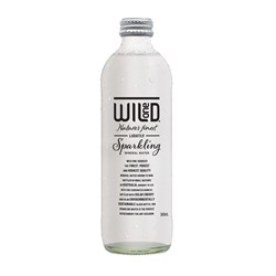 WATER NATURAL SPARKLING (12 X 345ML) # W1NAT345 WILD ONE