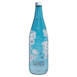 WATER NATURAL SPARKLING (12 X 750ML) # W1NAT750 WILD ONE