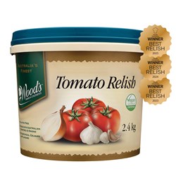 RELISH TOMATO 2.4KG(4) # I02126 WOODS