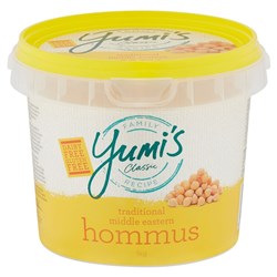 DIP HOMMUS TRADITIONAL GF 1KG(6) # N424 YUMI