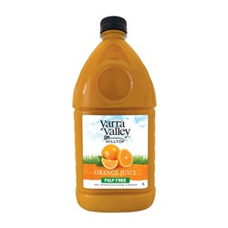 JUICE ORANGE (6 X 2LT) # YV-7109 YARRA VALLEY