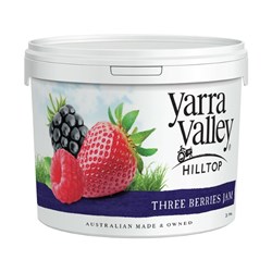 JAM THREE BERRIES 2.5KG(3) # YV-5006 YARRA VALLEY HILLTOP