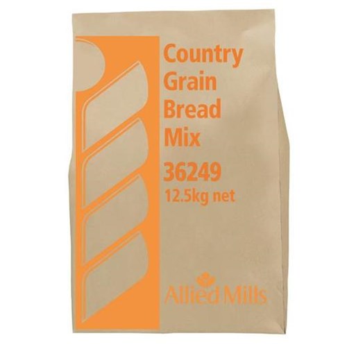 BREAD MIX COUNTRY GRAIN 12.5KG # 36249 ALLIED MILLS