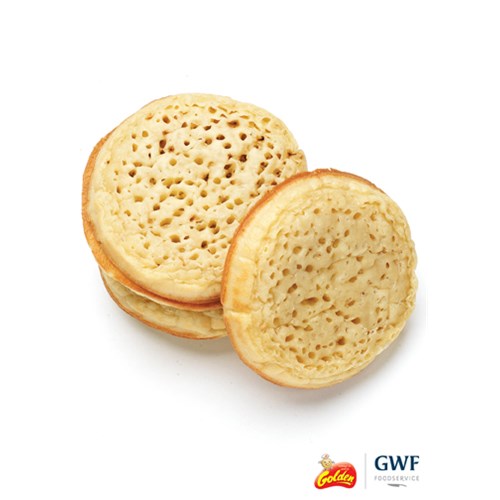 CRUMPETS ROUND FROZEN 50GM(12) 9067 GOLDEN 50GM(12) 9067 GOLDEN