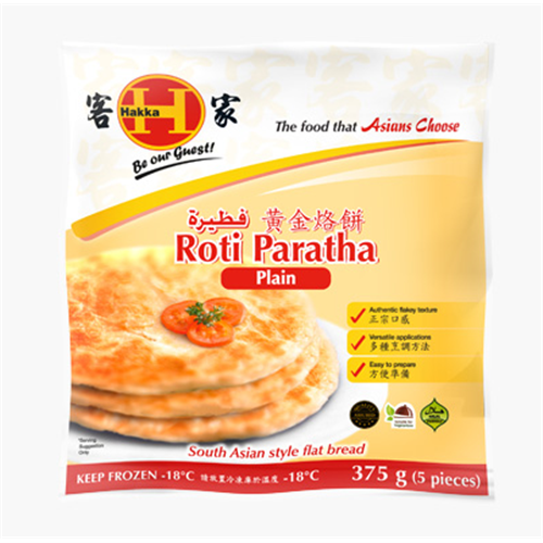 ROTI BREAD PARATHA (5 X 75GM) (24) # 5121 HAKKA