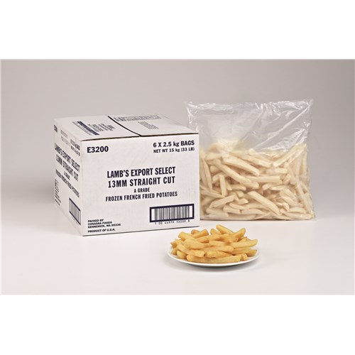 CHIP 13MM EURO SELECT (6 x 2.5KG) # 1062 LAMB WESTON