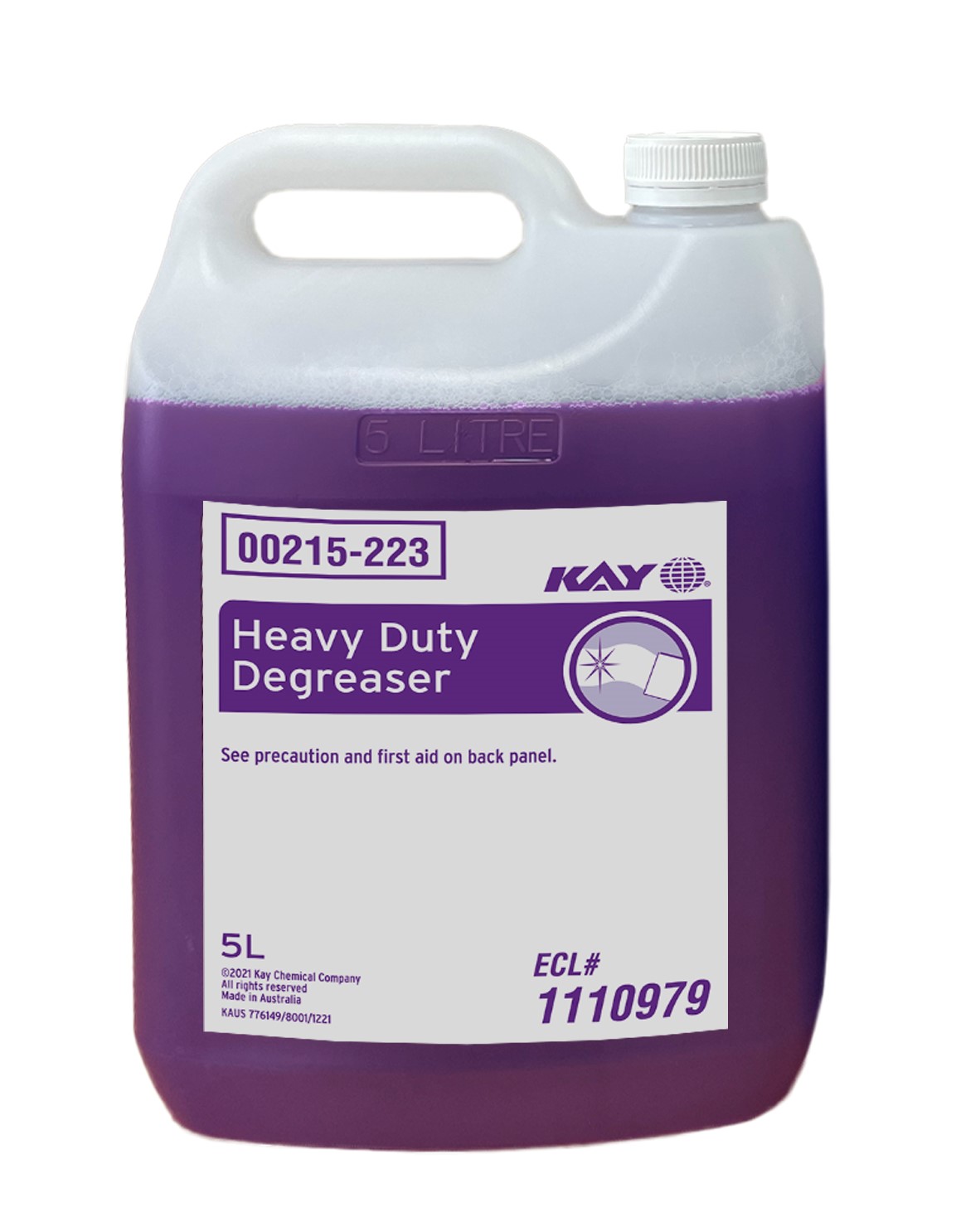RFG DEGREASER HEAVY DUTY 5LT(2) 1110979 KAY ECOLAB Superior Foods