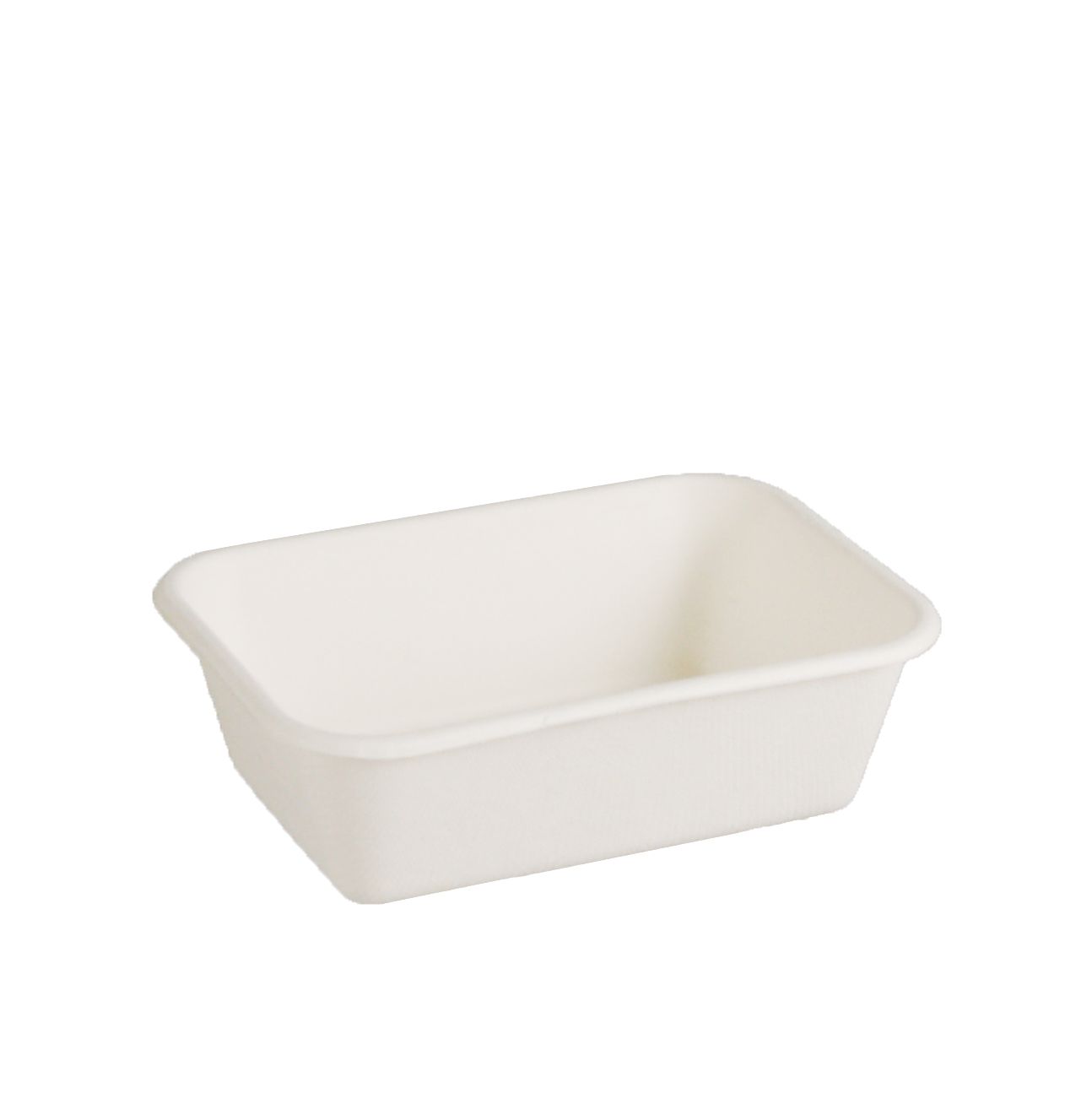 Collection Container White Base CONTAINER BASE 370ML RECTANGLE WHITE 50 (10) # EC-CR370 ENVIROCHOICE ...